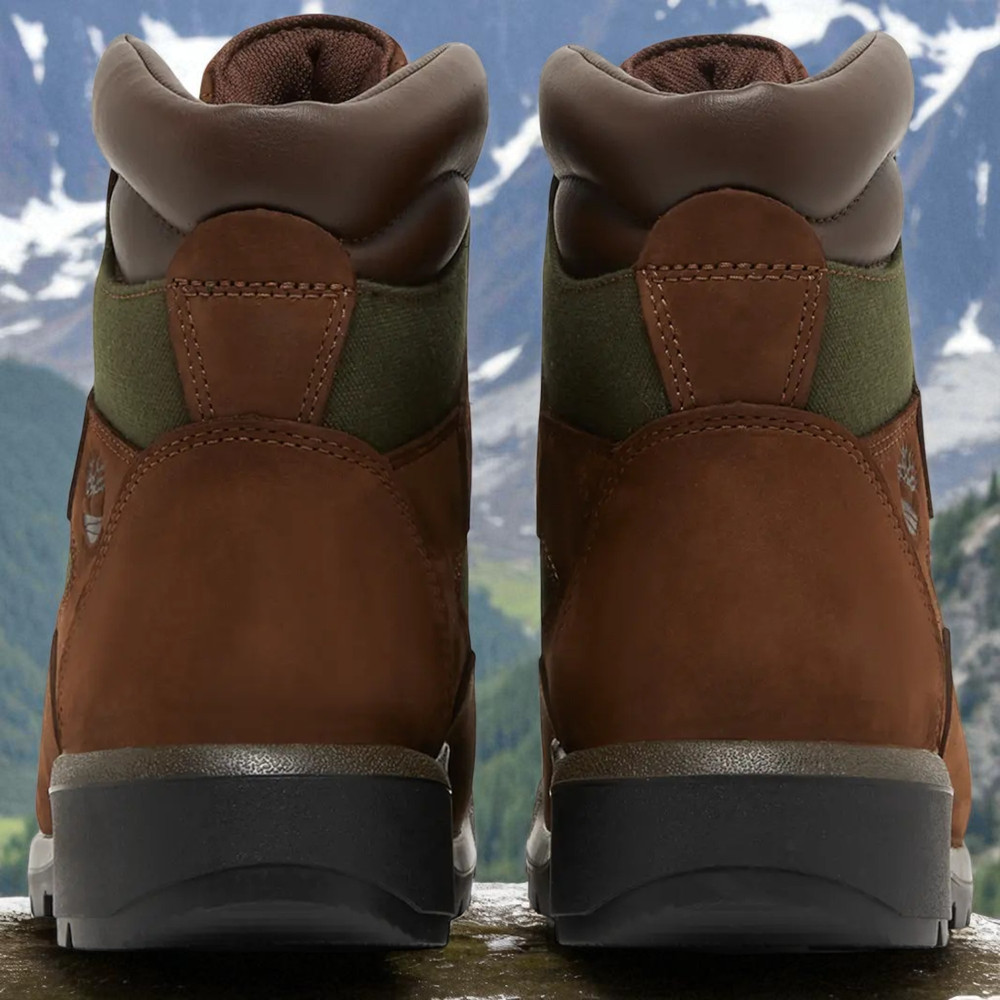 TB0A18AHD47] Mens Timberland 6 Inch Field Boots 'Beef & Broccoli