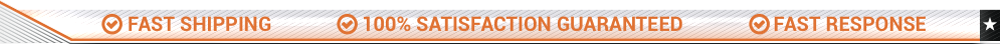Fast Shipping - 100% satisfaction guaranteed - Fast Response