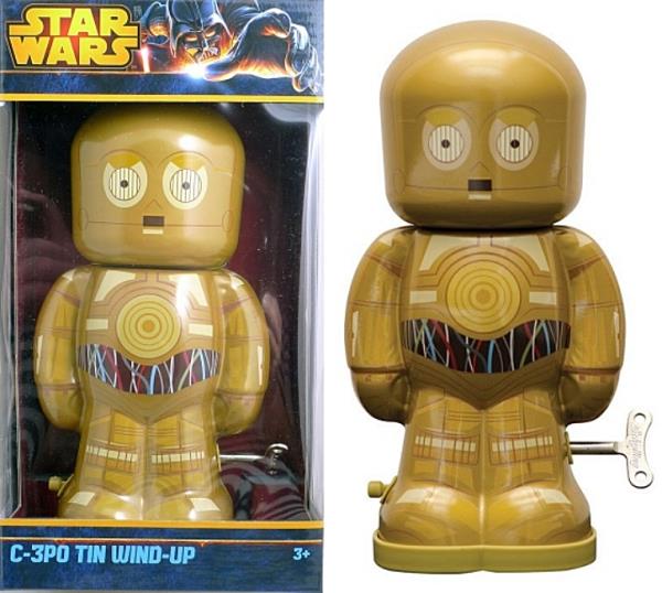 STAR WARS C-3PO WIND UP TIN TOY 箱付 Star Wars C-3PO Figure 7.5