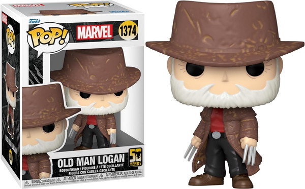 Marvels Wolverine 50th Ann Old Man Logan Vinyl POP Figure #1374