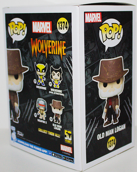 Marvels Wolverine 50th Ann Old Man Logan Vinyl POP Figure #1374