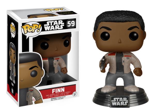 Star Wars The Force Awakens Finn Vinyl POP Figure Toy #59 FUNKO