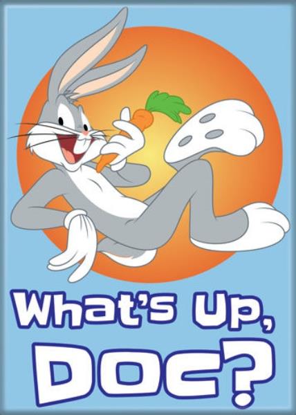 Looney Tunes Bugs Bunny What's Up DOC? Image Refrigerator Magnet