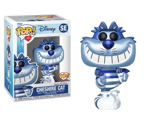 Walt Disney Blue Cheshire Cat Make-A-Wish Vinyl POP! Figure Toy