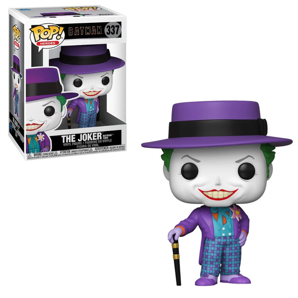 Batman 1989 Movie The Joker Vinyl POP Jack Nicholson Figure #337