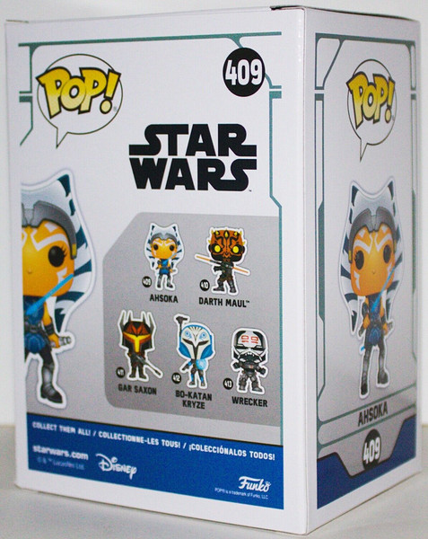 Star Wars Clone Wars TV Series Ahsoka Tano Vinyl POP Figure Toy