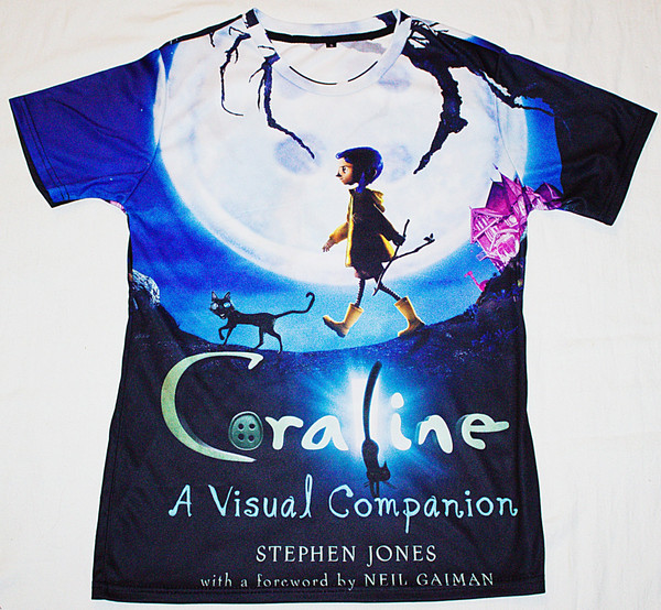 アート・デザイン・音楽 Coraline: A Visual Companion Coraline Animated Movie A Visual Companion Book Cover Sublimation