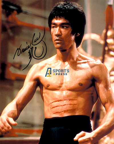 Bruce Lee Signed Photo Autograph Print