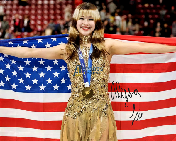 Alysa Liu Signed Photo Autograph Print
