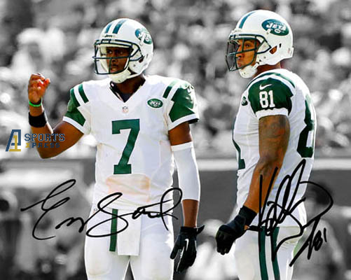 Kellen Winslow Geno Smith Signed Photo Autograph Print