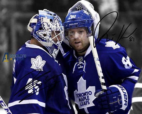 Phil Kessel Jonathan Bernier Signed Photo Autograph Print