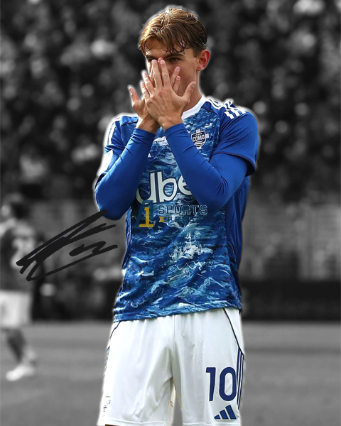 Nico Paz Signed Photo Autograph Print