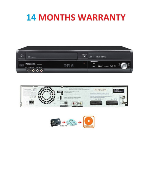 Panasonic Region Free DMR-EX99V DVD/VHS/HDD Combo 250GB Recorder