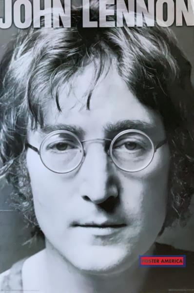John Lennon With Glasses Black & White Poster 24 x 36 | eBay